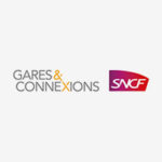 Logo de SNCF Gares & Connexions, partenaire du projet Lyon Part-Dieu.