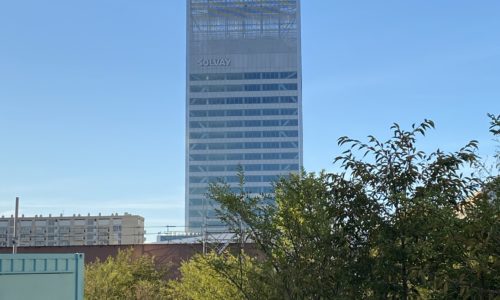 Silex² vu des terrasses du centre commercial