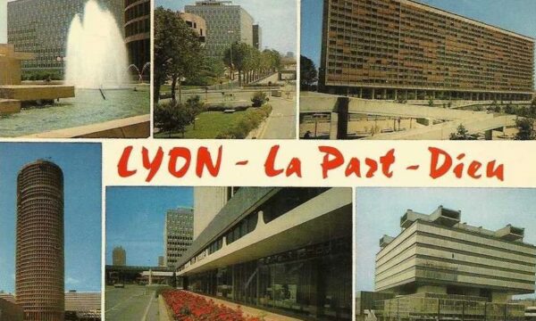 Carte postale de Lyon La Part-Dieu